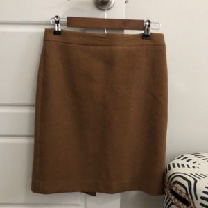 J Crew Mercantile Wool Pencil Skirt